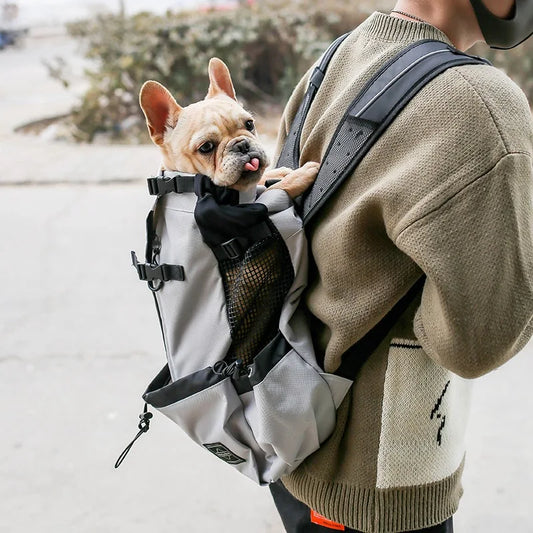 Breathable Travel Backpack for Small Dogs - Pet Carrier