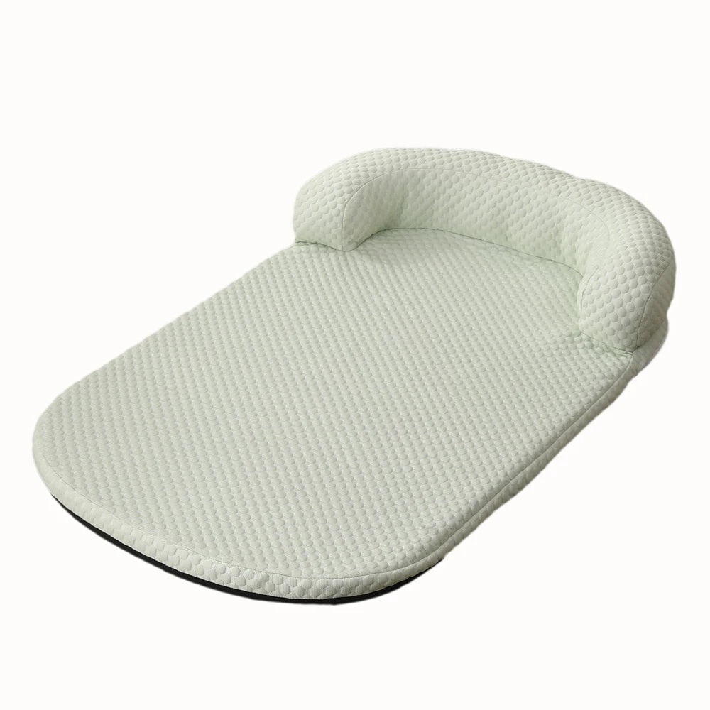 Ice Silk Cooling Pet Bed - Summer Comfort for Dogs & Cats