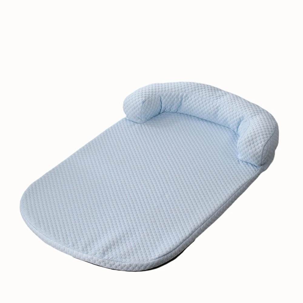 Ice Silk Cooling Pet Bed - Summer Comfort for Dogs & Cats