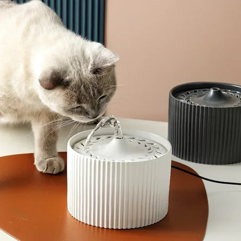 Ceramic Automatic Cat Water Fountain