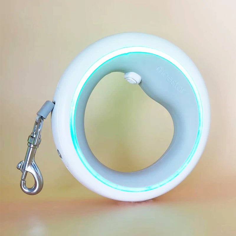 Retractable Dog Leash with LED Light