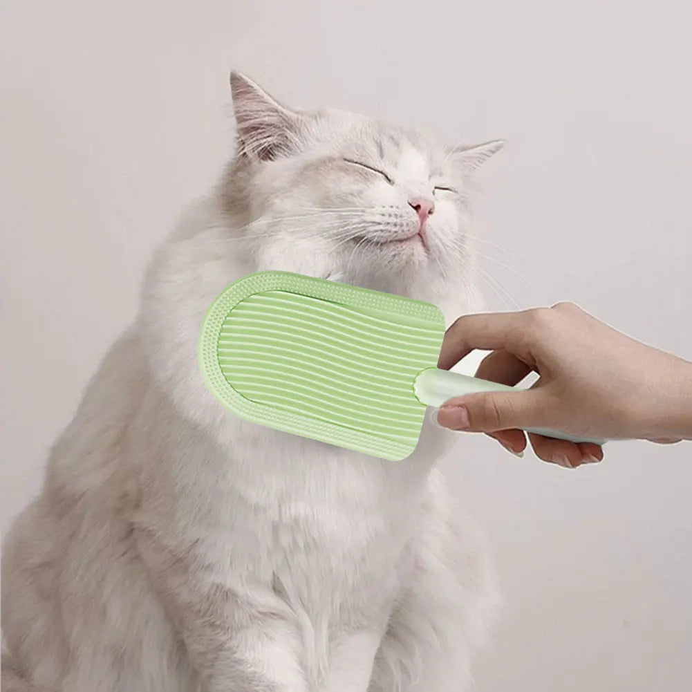 Double-Sided Cat Massage Comb - Ice Cream Design
